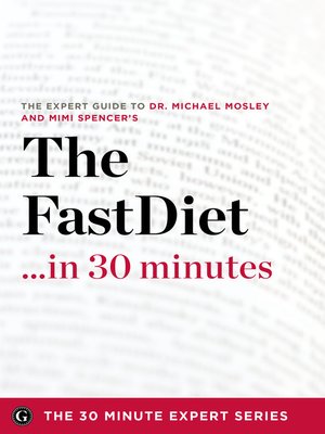 cover image of The Fast Diet in 30 Minutes